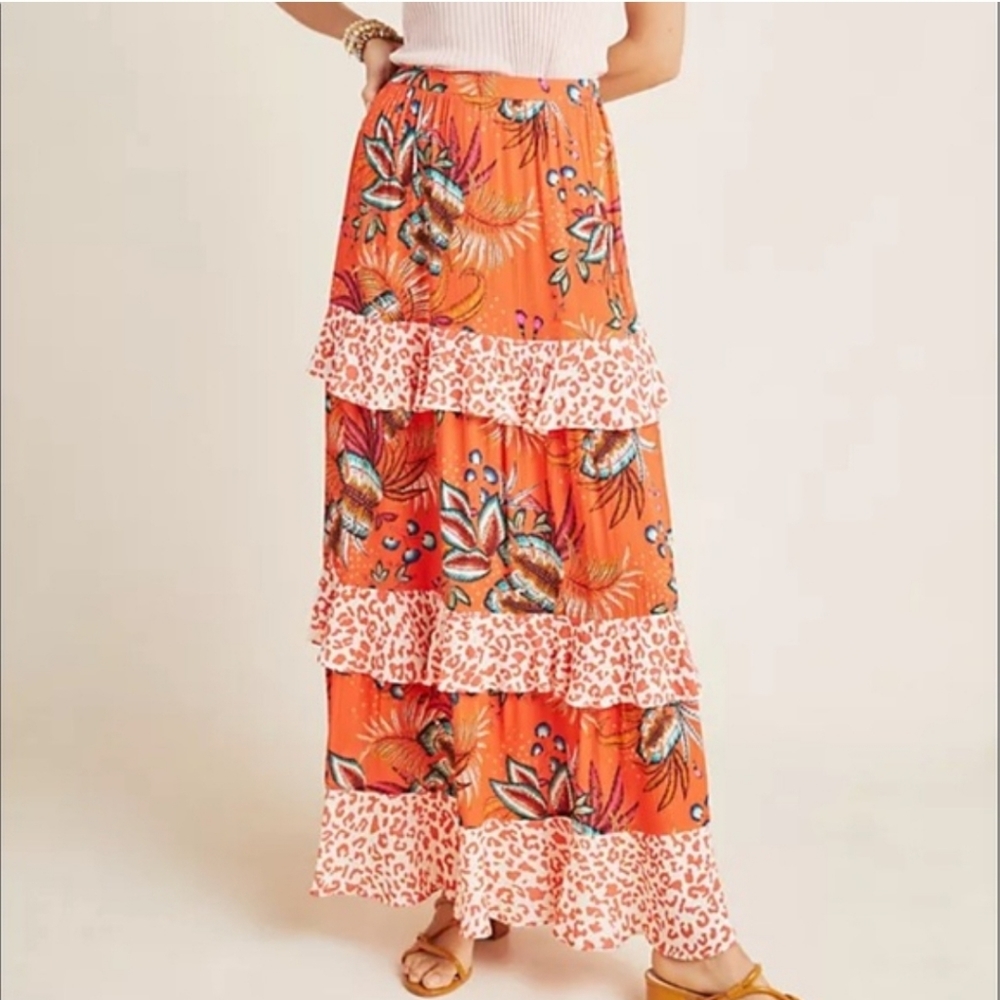 FARM Rio Tiered skirt